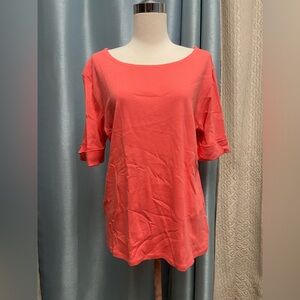 Pendleton Women's Short Sleeve Coral Tee